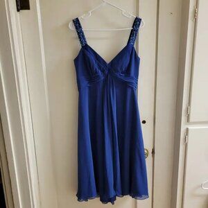 Blue formal dress